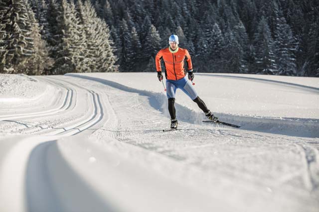 Sportlicher Langläufer